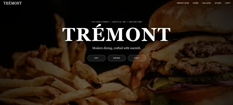 Tremont Restaurant screenshot